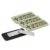 Secretaria de la Iglesia (Cross) Rounded Corners Name Tag/Badge, 1 x 3 Spanish Church Staff Badge with Magnet Backing, Gold (3 Pack)