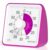 Secura 60-Minute Visual Timer, Classroom Timer, Countdown Timer for Kids and Adults, Time Management Tool for Teaching (Violet & Violet)