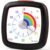 Secura 60-Minute Visual Timer, Silent Study Timer for Kids and Adults, Time Clocks, Time Management Countdown Timer for Teaching (Black & Cloud)