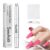 SEEHAA Cat Eye Gel Nail Polish Pen, 7-in-1 One Step Magnetic Gel No Base Top Coat Needed, Light Purple Deep Purple Glassy Jelly with Magnet Ball (02-Pink Sapphire)