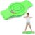 Seenelling Maze Balance Board for Kids Plastic Wobble Rocker Balance Board with Mini Balls Load 220lb Balance Game with Handles for Toddler Balancing Exercise Equipment Game, 24.5 x 11.8 Inch (Green)