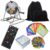 SEETOOOGAMES Deluxe Bingo Game Set – Metal Cage, 50 Bingo Cards, 500 Paper Sheets, 500 Chips, 75 Balls, Plastic Master Board – Great for Large Groups, Family Games Nights Parties (Round Cage)