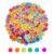 SEETOOOGAMES Magnetic Bingo Chips Tokens – 600 Pieces 6 Color Transparent Magnetic Chips for Classroom – 19mm Mixed Color