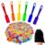 SEETOOOGAMES Magnetic Bingo Chips Wands – 6 Color 600 Metal Chips with 6 Wands for Classroom