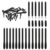 Seimneire 25PCS Fine Point Blade Compatible with Maker Maker(1st Gen)/Explore 3/Air 2/Air, Black 45° Deep Cut Blades Suitable for Cutting Most Light Materials DIY Craft