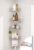 SEIRIONE Corner Shower Caddy Tension Pole, Quick Setup, Rust-Free Bathroom Shower Organizer Corner for Bathtub Shampoo Storage, 4-Tier Adjustable Shelf, Drill Free, Fits 34 to 116 Inch Height, Chrome