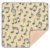 Selerdon Baby Play Mat Beige Musical Notes for Floor 50″ x 50″ Waterproof