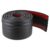 Self Adhesive Baseboard Molding Roll, 2 Meter Black Nbr Trim