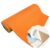 Self Adhesive Cork Roll 8mm, Frameless Cork Sheet for DIY Crafts, Coasters & Drawer Liners, Bulletin Board for Wall Decor Orange Yellow Blue Grey Green