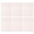 Self Adhesive Memo Pads Pet Removable White 6pcs for Students