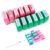 Self Inking Stamp Set 12 Pack – Red & Blue Ink for Business Documents | Pre-Inked Office Stamps | Durable Rubber Stamps