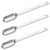 SELMAIDY 3 Pcs 1 Teaspoon 304 Stainless Steel Measuring Spoons, Long Handle Rectangular Single Measuring Spoon for Cooking Baking Spice Jars – 1 Tsp/5ml