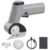 Selumie 2026 New Cordless Electric Scissors, 4V Rechargeable Cardboard Cutter with Dual Blades for Thin Cardboard Boxes, Carpets, and Leather – Easy Blade Replacement, Grey