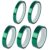 Selvotran 5 Pack Green High-Temperature Tape, Masking Tape for Electroplating, Spray Painting and Powder Coating, Acid and Alkali Use, Insulation Tape for High Heat Jobs, Heat Tolerant Adhesive Tape