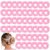 Semato 50 Pcs Pink Satin Scrunchies Hair Ties Scrunchies for Women Girls Hair Accessories Elastic Hair Ponytail Holder