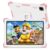 Semeakoko 10 Inch Android 15 Kids Tablet, 10GB RAM 64GB ROM, 6000mAh Battery, Parental Control, Iwawa Educational Learning Apps, Tablet for Kids 3-7(Pink)