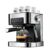 Semi-Automatic Espresso Machine for Home and Office, 20 Bar Pressure, Steam Milk Foam Frother, Compact Coffee Maker for Barista Quality Brews