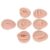 SENECESLI Silicone Body Piercing Practice Model with 6 Training Parts