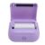 SENECESLI Ultra Portable BT Thermal Printer 203dpi Wireless Label Printer for Quick and Easy Printing Technology for Men Women Green (Purple)