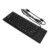 SENECESLI Wired Computer Keypad, Plug and Play Hub Function Wired Supports Portable Mechanical USB Keyboard with Touch Panel for Laptop