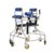 Seniors Rolling Walker Children’s Standing Stand,Walker with Wheels,360° Rotating Roller and Armpit Rt Armrest Standing Mobility Walking Aid – Easy to Assemble Decoration