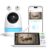 Sense-U 2K Baby Video Monitor with Camera and Audio, 5.5″ Parent Unit & Breathing Movement Badge, Pan-Tilt-Zoom Video Baby Monitor, Night Vision, 2-Way Talk, Temperature Alerts, No Monthly Fee