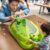 SENSHUNUO Plant-Themed Marble Shooting Board Game, Pea Zombies Shooter Playset with 90 Marbles, 2-Player Interactive Educational Tabletop Game, Family Party Toy, Birthday, Large Size