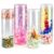 Sensory Bottle Kits for Kids, 4 Sets DIY Sensory Bottles 14 oz with Fillers, Calm Down Corner Supplies, Montessori Motor Skills Activity, Sensory Fidget Tube Toys
