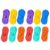 Sensory Fidget Toys for Kids 12 Pack Silicone Worry Stones for Autism ADHD Calming Down Quiet Figette Classroom Must Have Stress Toy for Anxiety Relief Office Desk Toy Set Easter Basket Stuffer Gift