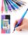 Sensory Fidget Toys Kids Adults: 24 Pack Textured Silicone Pencil Grips