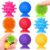 Sensory Fidget Toys Kids Adults: Qquiet Textured Suction Cup Toys for Kids with Autism- Squishy Sensory Toys for Classroom Bath- 8 Pack Calm Down Corner Supplies for Teens- Travel Gifts for Students