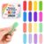 Sensory Stickers for Kids, 16 Pack Textured Desk Calm Strips with 4 Tactile Patterns, ADHD, Anxiety Relief Items, Sensory Fidget Tools for School, Special Education Classroom, Calming Corner, Office
