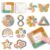 Sensory Strips for Anxiety Calming Stickers, 36Pcs 2 Textured for Mood Calming, Breathing Mindfulness Fidget Sticker for Adult Teen, Anxiety Relief at Office & Classroom Desk