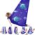 Sensory Swing for Kids & Adults, Double Layer 360° Swivel Versatile Sensory Hammock Chair with Hardware, Calming Therapy Swings for Indoor Outdoor Kids Holds up to 300Lbs