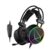SENWOW Wired Gaming Headset with Noise Canceling Microphone, 50mm Dynamic Driver Over-Ear PC Headphones with 3 RGB Lighting Effects and Breathable Leather Earcups for Immersive E-Sports