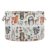 senya Storage Bin Basket Large Foldable Clothes Bag Round Collapsible Fabric Laundry Hamper Folding Washing Bin Woodland
