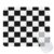 Seorsok Black and White Geometric Checkered Mouse Mat,Premium Textured Mouse Pads for Office Laptop,Washable Square Aesthetic Mousepads Extended Stitched Edges Non Slip Rubber Base 9.5″x7.8″x0.12″