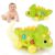 Seozio Dinosaur Baby Musical Toys for Toddlers, Dinosaur Tummy Time Toy with Musical for Baby 6-12 Month, Early Learning Educational Crawling Toys Gifts for Toddlers Ages 1-3.