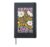 Serve Where The Lord Has Planted You Floral Hardcover Journal, Black