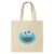 Sesame Street Baby Face Cookie Monster Small Reusable Tote Bag