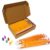 S & E TEACHER’S EDITION 432Pcs Pencils & Erasers Tops Set, 288 Pcs Pre-sharpened pencils No. 2, with 144Pcs Eraser Caps, #2 HB pencil sharpened, Back to school, 432Pcs/box.