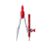 Set of 2 B Graded Compasses Pencils