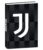 Seven Juventus Standard School Diary, 12 Months, White Black, Hardcover with Logo, Official Product, Backpack Accessories, Boy