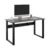 Seville Classics Airlift® 54″ Writing Desk – Sturdy Computer Table, with Steel Frame, Cable Management, Large Work Surface, Home Office, Gaming, Art, or Student Desk, Ash Wood/Black