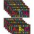 SEWACC Educational Alphabet and Numbers Wall Decal Set for Rooms