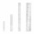 Sewing Rulers Quilting Ruler,Acrylic Quilting Templates,Sewing Tools Accessories Supplies for Patchwork Precision Fabric Cutting 4pcs(1×6,3×17,1.5×17,1.5x10inch)