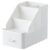SEWOART White Mini Desk Storage Drawer Organizer with Large Capacity and Compartments, Ps Makeup Holder and Pen Holder for Office Workers and Teachers to Store and Classify Small Items