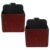 Sewroro 2pcs Car Vent Storage Organizer Pouch with Leather Rhinestone, Stable Vent Design and Quick Installation, Stylish Sparkle Holder for Keys and Sunglasses, for Car Interior