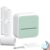 Seznik Mini Printer, Seznik Mini Thermal Printer, 5 Rolls Pape (Green)
