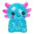 Sezua Axolotl Squishy Stress Relief – Blue Cute Glitter Stretchy Squeeze Sensory Axolotl Toys, Axolotl Fidget Sugar Stress Ball Toys for Adults Kids, Salamander Gifts for Christmas Party Birthday